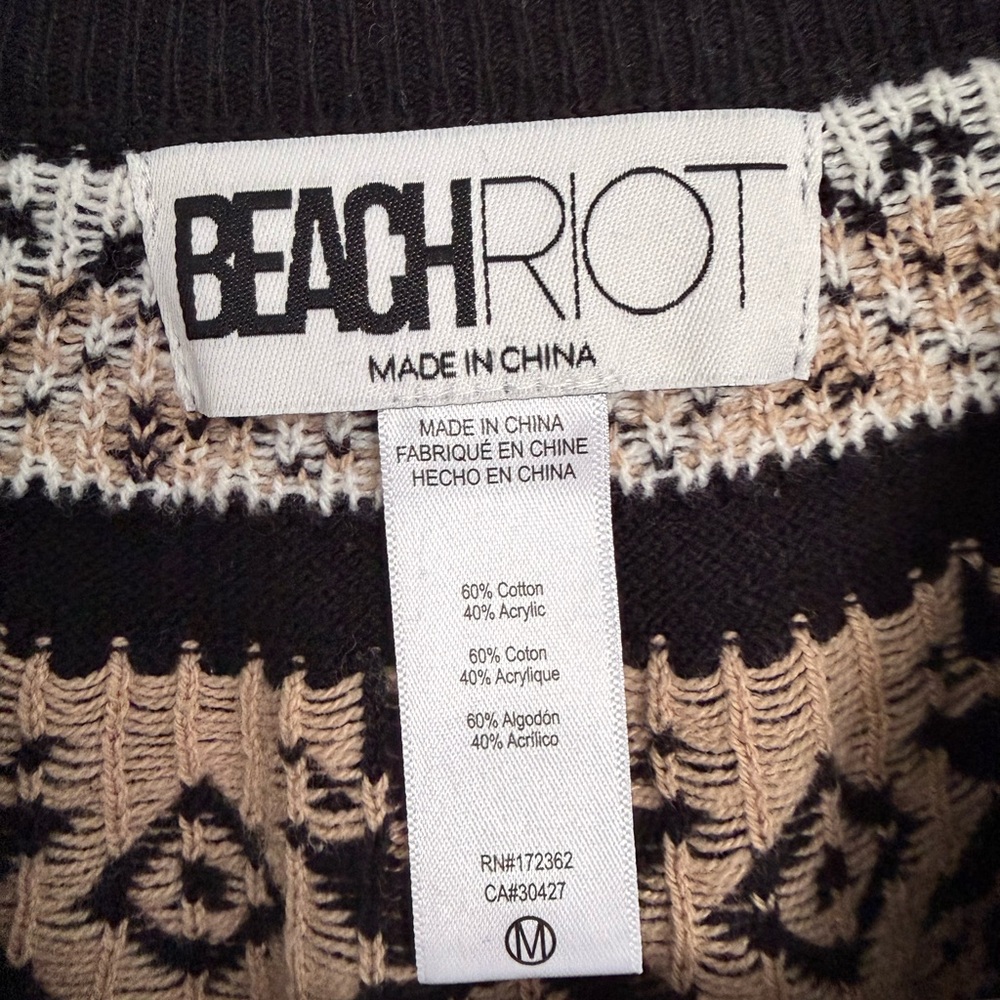 Beach Riot Women’s Sweater - Picture 2 of 2